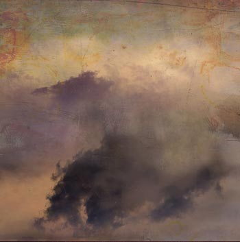 “Red Sky at Morning” - AnnMarie LeBlanc - Digital Mixed Media - 22" x 22" - $1,400 - leblanc@rmu.edu