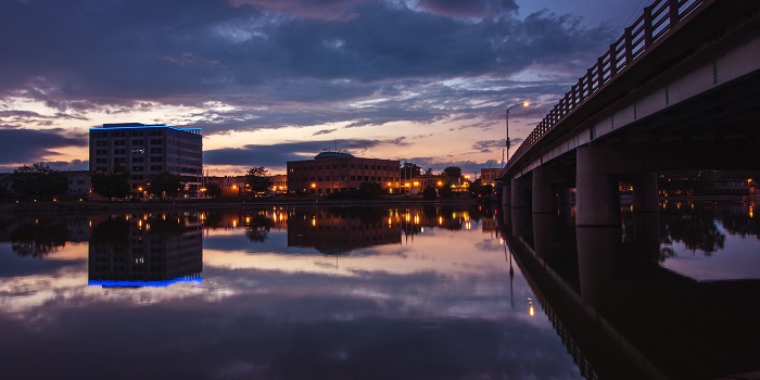 “Twilight's Last Gleaming” – Julie Berglund - Acrylic on Metal - 12" x 24" - $248.95 - www.jberglundphoto.com/