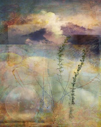 “Above the Surface with Stormcloud” - AnnMarie LeBlanc - Digital Mixed Media - 15" x 12" - $1,000 - leblanc@rmu.edu