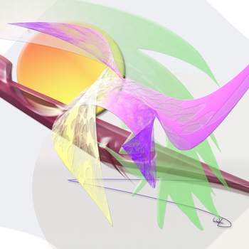 “Effect” - Warren Lynn – Digital Art – 40” x 40” - www.veridycus.com