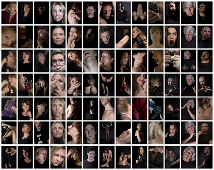 “The Seven Deadly Sins: A Meditation” - Manuela Granziol - Digital Photography - 80 cm x 100 cm -$1,200 - www.manuelagranziol.com