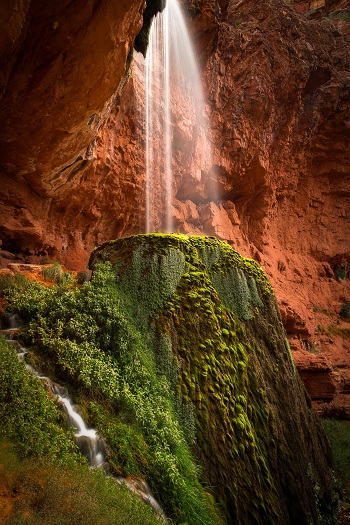“Ribbon Falls” - David Swindler – Photography – Size & Price Upon Request - www.ActionPhotoTours.com