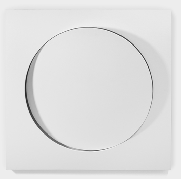 Shifting Balance - Acrylic on Linen - 60 1/4"H x 60 1/4"W x 10 3/4"D - $15,000