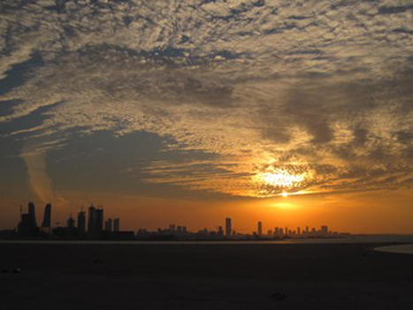 - Sunset Over Manama Bahrain- Brian Ashworth- Digital Photograph- 2196x1647- NFS- www.soitwouldseem.com