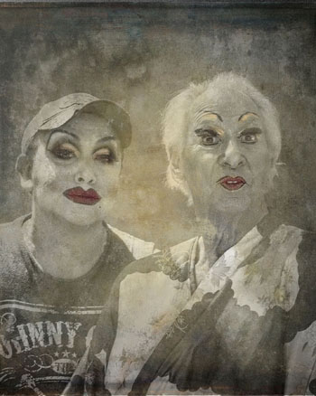 “Drag Queens” – Michael Gerry – Photography on Metal – 18” x 20” - $800 - www.mlgerry-photography.com