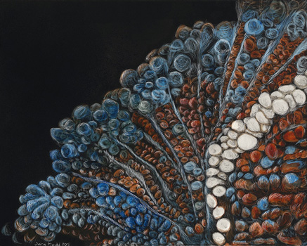 Within the Tide – Scratchboard - 8" x 10" - $900