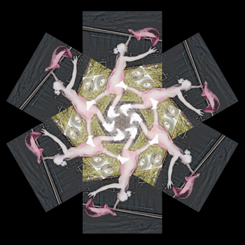 Untitled, Fabric in the Semi, Katrin Dohse, 08-19-2016OAA, Giclee, 50" X 50", $980