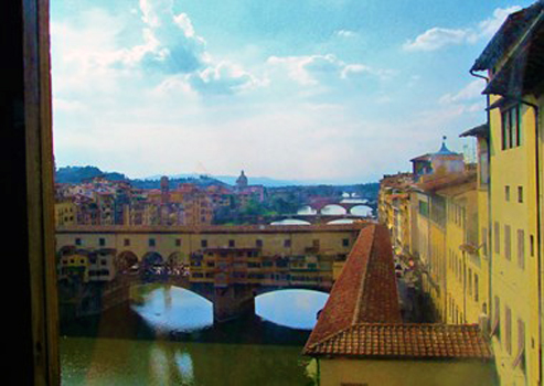 - View of Ponte Vecchio- Chantz Perkins- Digital Photograpy- 12x24- $250- chantzperkins@yahoo.co.uk
