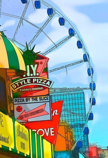 “By the Slice” – Nicholas Mariano – Photography – 24” x 20" - $175 - www.worldpics.org