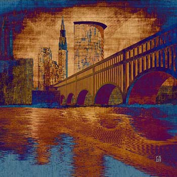 Honorable Mention (Digital & Photography) - “Wallet” - Greggory Hill - Digital Painting on Aluminum - 12" x 12" - $400 - www.ghillart.com/