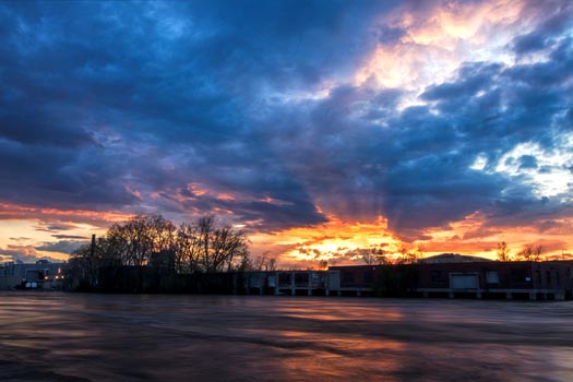 “Sanctuary Sunset” - Julie Berglund - Acrylic on Metal - 16" x 24" - $338 - www.jberglundphoto.com