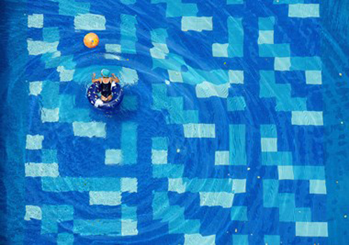 "Geometry of Swimming, Jolanta Mazur, Digital Photography, 12" x 18", $250, jol.mazur@gmail.com