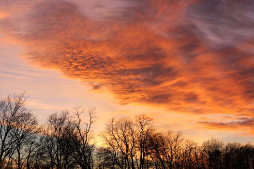 “December Sky” – Cliff Pass – Photography - 8” x 10” - $10 - cpass5051@gmail.com