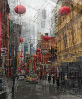 2nd Place (Digital & Photography) - “China Town” – Trish Hoskin – Digital Art - www.trishhphotography.com
