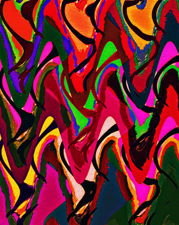 “The Texture of Colors” - Michael Ingram - Digital - 16" x 20" - $475 - www.micanting.daportfolio.com