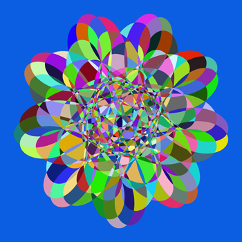 “ArtByAi #C1412” - Jeb Gaither - Digital on Canvas Print - 20" x 20" - $150 - www.ArtByAi.com