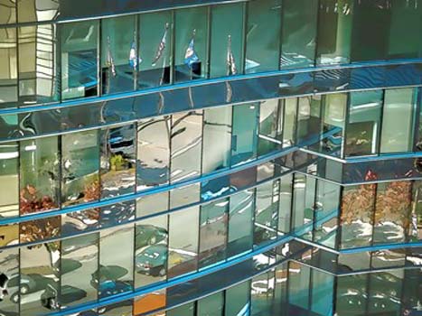 “Urban Reflections” – Bette Levine – Digital Photography – 24” x 18” - $400 - http://betteannphotography.com