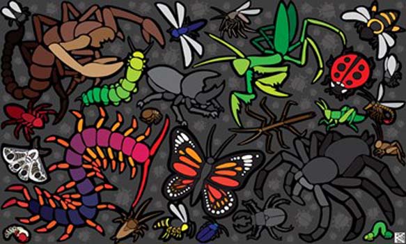 “Bugs” – Kerry Wallace – Digital Art – Amorphousity@gmail.com