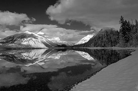 “Peak Reflection” – Donald Knight - Print on Canvas - 20" x 30" - $300 - https://fineartamerica.com/profiles/naturephotographer.html