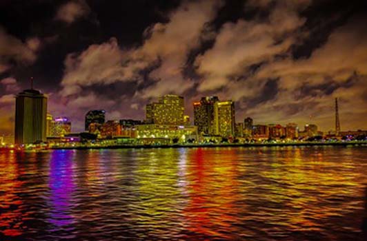 “New Orleans from the Harbor” - Mac Titmus - Digital - 30" X 20" - $1,000 - www.augustusmac.com