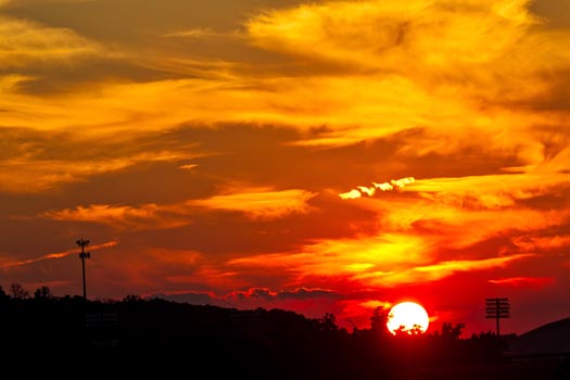 “Sundown” – Margaret King – Photo on Canvas – 11” x 14” - $150 - www.inmybackyardmargaretaking.squarespace.com