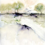 “Unwinding”, Alex Tolstoy, Watercolor, 10" x 12", $525, http://www.atolstoyart.com/