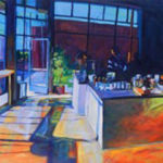 Handsome, Bonnie Lambert, Oil on Canvas, 18” x 36”, $1600, http://bonnielambert.com