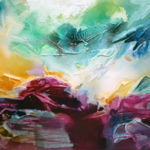 “Paradise ”, Diana Lomeihing, Water Color and Acrylic, 15.75” x 19.685”, $1,400, http://lomeihingportfolio.com/
