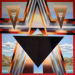 “This is a Short Drive if You Have Lots to Think About (Las Vegas)”, Val Sears, Oil on Panel, 36” x 36”, $3,300, http://www.valsears.ca/