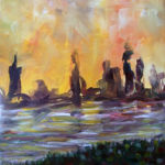 Pretty Pollute, Tina Ybarra, Oil on Canvas, 11” x 14”, $1000, http://tybarra23.wix.com/tinaybarra-artshow
