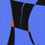 “Double Monologues: Wedge Series”, Loretta Kaufman, Acrylic on Canvas, 24” x 30”, $2,500, http://www.lorettaanakaufman.artweb.com/