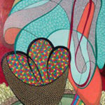 Bloomin' Bud, Annette Zalanowski, Mixed Media, 30” x 20”, NFS, ahz1@psu.edu