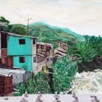 “Rio Huigra”, George Beck , Oil on Canvas, 18" X 24", NFS, Geodbeck@gmail.com