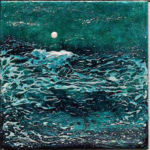 Io, Emma Sakaguchi, Mixed Media on Canvas, 6" X 6", $500, watersecho@gmail.com