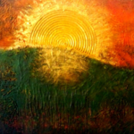 “Radiance”, Pinky Tripathi, Mixed Media On Canvas, 23.6" x 35.4", $700, ipsitaa_tripathi@hotmail.com