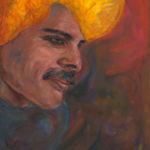 “INSPIRATION Freddie Mercury”, Maksim Mezhuritsky, Pastel on Paper, 11.8” x 7.9”, NFS, http://www.artmajeur.com/maksim/