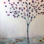 “On My Mind", Isabelle Gautier, Acrylic, 36" X 36", $1,500, http://www.isabellegautiersart.com/