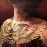 Heart, Miranda Shaffer, Oil on Canvas, 16"x20", NFS, mshaffer@oswego.edu