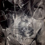 “God Puts the Pieces Back Together”, Alecia Clark, Oil, 18” x 24”, $600, alecia.l.clark@tcu.edu