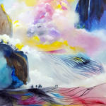 “Terraced Rice Field 3”, Herbert Chow, Acrylic on Canvas, 20” x 30”, $674, http://rubiconmiragefineart.blogspot.com/