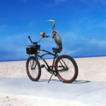 "Grey Heron On Bike", Bette Levine, Photo-Digital, NFS, http://betteannphotography.zenfolio.com