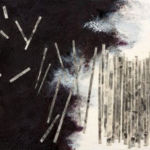 “Into the Maelstrom”, Candace Law, Encaustic Mixed Media, 18” x 14”, $325, http://www.CandaceLaw.com