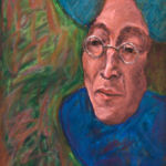 “Inspiration John Lennon”, Maksim Mezhurit, Pastel on Paper, 10” x 8”, NFS, http://www.artmajeur.com/maksim/