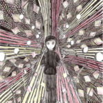 “Lights”, Olga Kravchenko, Mixed Media, 8.75” x 11.69”, $100, o.kravchen@gmail.com