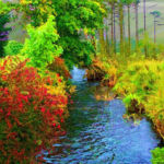 “Time of Peace”, Jean Burnett, Digital Art from Photography, 31” x 25”, $875, http://www.photographybecomesart.com/