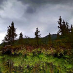 “Alpine Illusion”, Luke Engle, Digital photograph, prints on high-gloss aluminum, 16"x24", $325, http://www.skybornestudios.com/