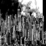 Cities, Lee Balan, Digital Collage, 23.6" x 36", $600, https://LeeBalanArts.wordpress.com