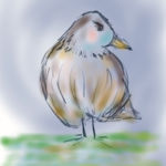 "Little Bird", Erin Brown, Digital, 9" x 11", $100, http://1843 Flint St