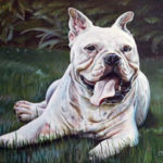 "Spot", Joshua Langley, Oil on Canvas, 34" x 21", NFS, http://www.joshualangleyart.com/