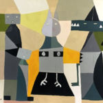 "Untitled", Naz Barakat, Canvas, Acrylic & Modelling Compound, 47" x 39", $6000, info@nazbarakat.com